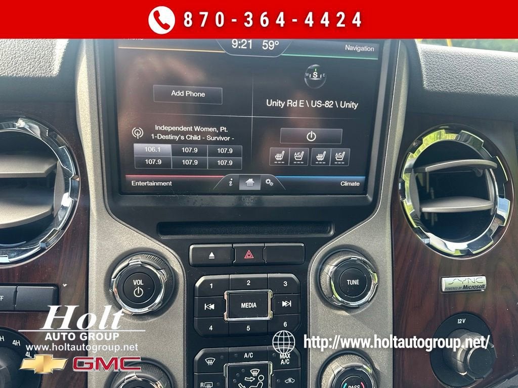 2015 Ford Super Duty F-250 SRW Lariat