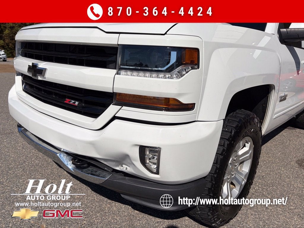 Used 2018 Chevrolet Silverado 1500 LT Z71 with VIN 3GCUKREC1JG452393 for sale in Crossett, AR