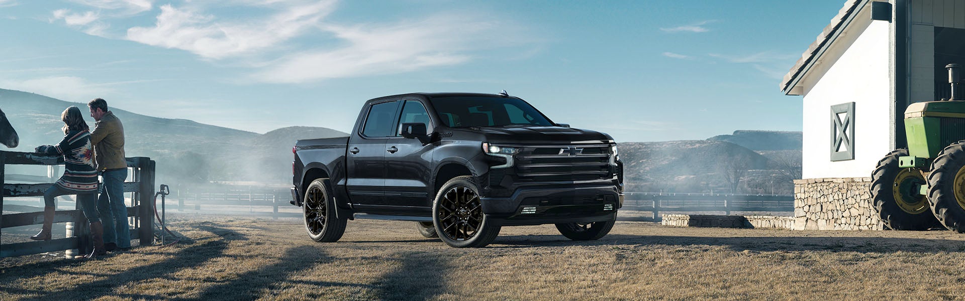 A black 2025 Silverado 1500