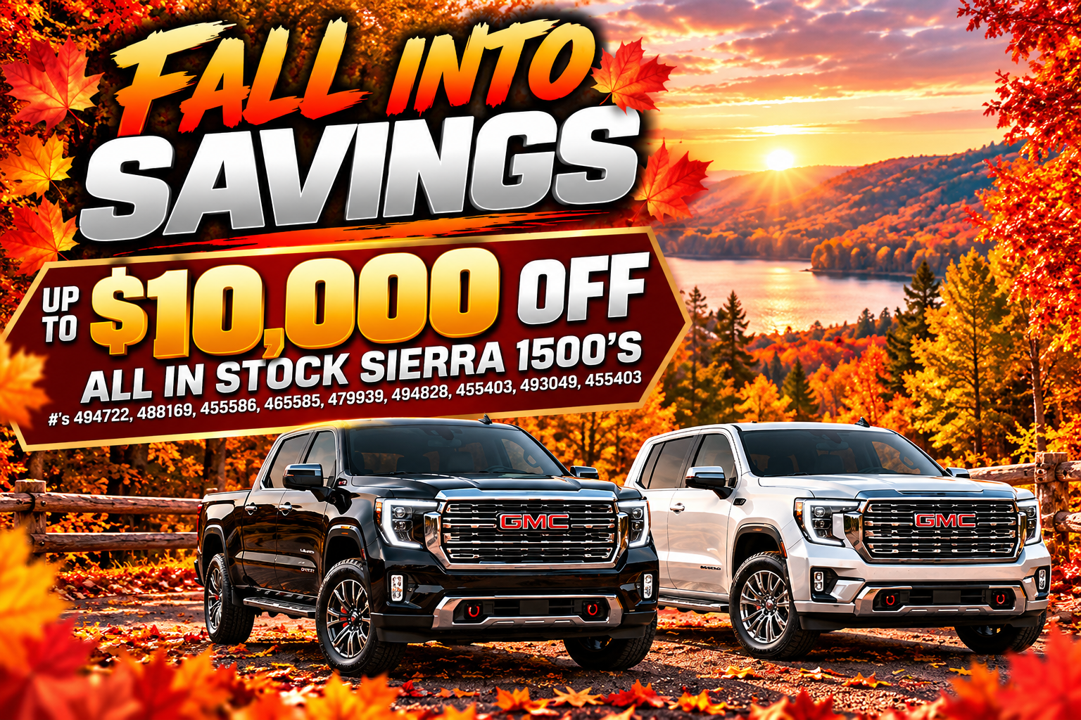 GMC Sierra 1500 $10,000 off
