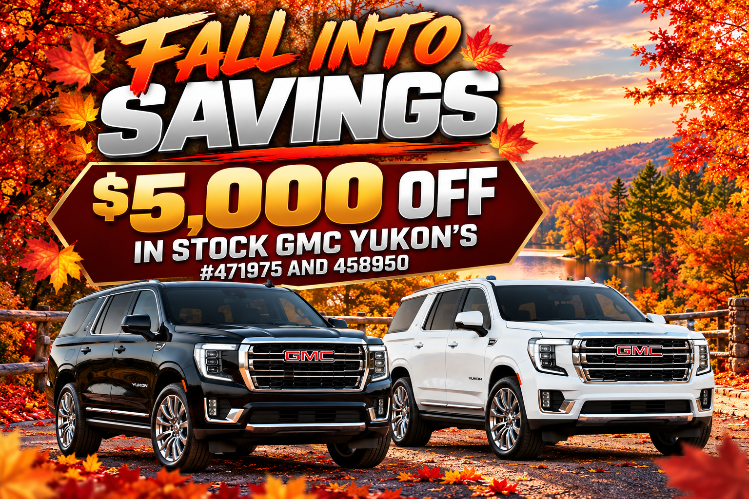 GMC Yukon $5,000 off