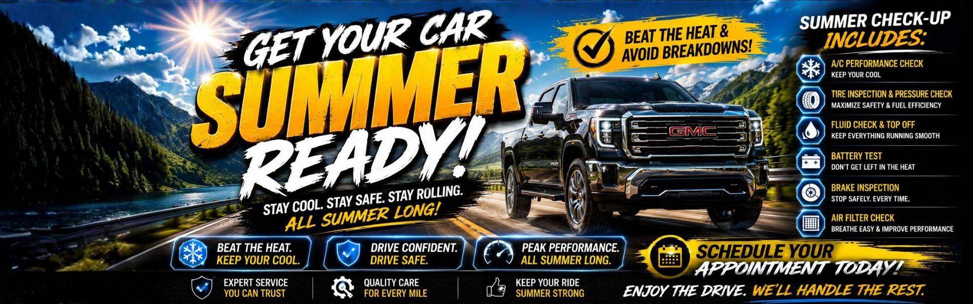 Get your car summer ready!